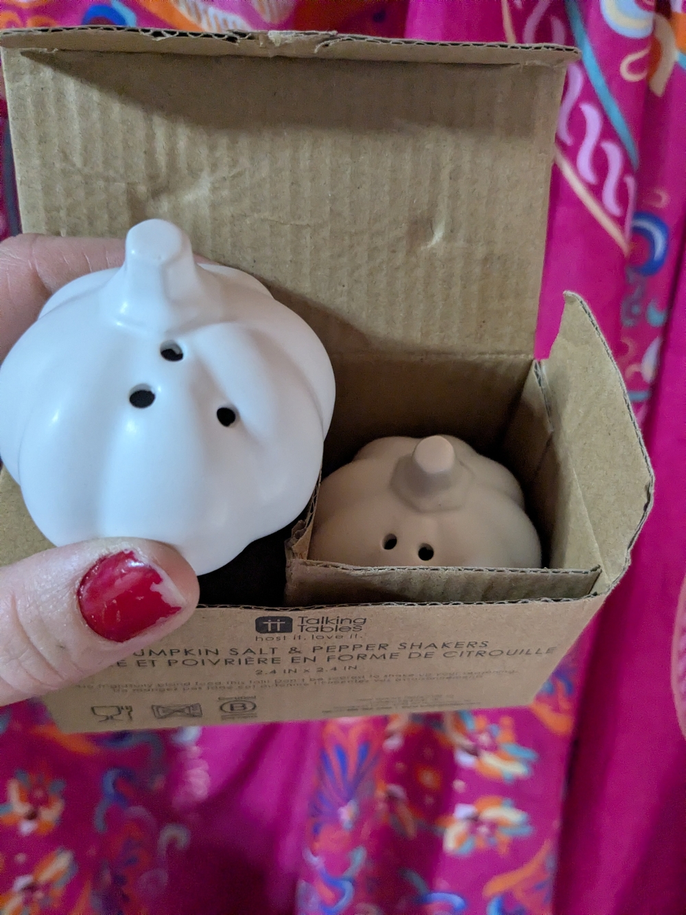 Talking Tables Pumpkin Salt & Pepper Shakers